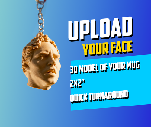 Your Face is a Key Chain | 3D Face Replica